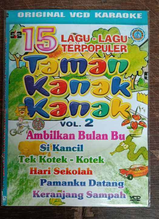 Kaset Vcd Original 15 Lagu Terpopuler Taman Kanak-kanak Vol 2 | Lazada ...