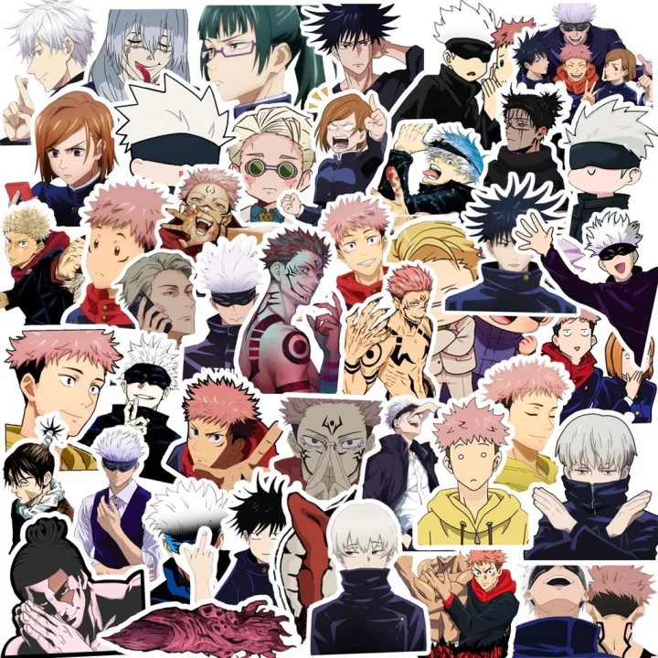 Jujutsu Kaisen Anime Sticker Pack (40pcs) | Lazada PH