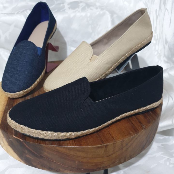 Onhand-LILIW made HIGH QUALITY Abaca Espadrille Flats Shoes for women ...