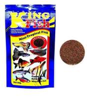 อาหารปลาสำหรับปลาเล็กทุกชนิด king Fish Mini Tropical Fish ขนาด 60 กรัม