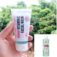 Soap &amp; Glory Face Soap Clarity 3 in 1 Daily Detox Vitamin C Facial Wash 50ml.