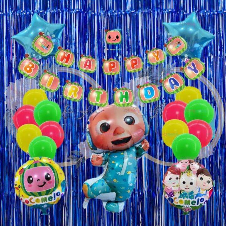 Cocomelon Theme Birthday Party Package Set #1 | Lazada PH