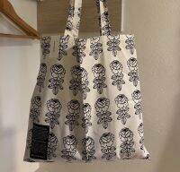 Marimekko Rose totebag with black label