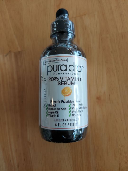 pura-dor-professional-20-nbsp-vitamin-c-nbsp-serum-118-ml-ของแท้นำเข้าจากอเมริกา-ขวดใหญ่มากคุ้มมาก-exp-01-26-ราคา-999-บาท