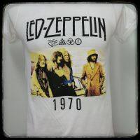 เสื้อวง Led-Zeppelin​ผ้า​บาง​