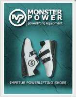 monster power POWERLIFTING weightlifting SHOES size 39