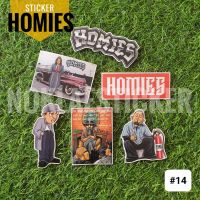 สติ๊กเกอร์Homies แมคซิกัน ? Stickers PVCอย่างดีแปะทั่วไปกันน้ำ?