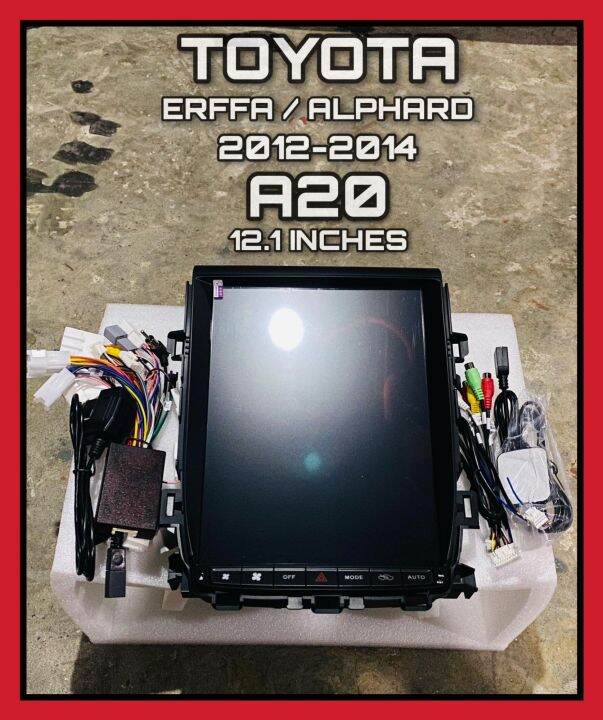 Toyota Erffa Alphard 2012-2014 A20 12.1 inches | Lazada PH