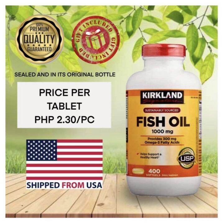 Kirkland Fish Oil 1000mg Lazada PH
