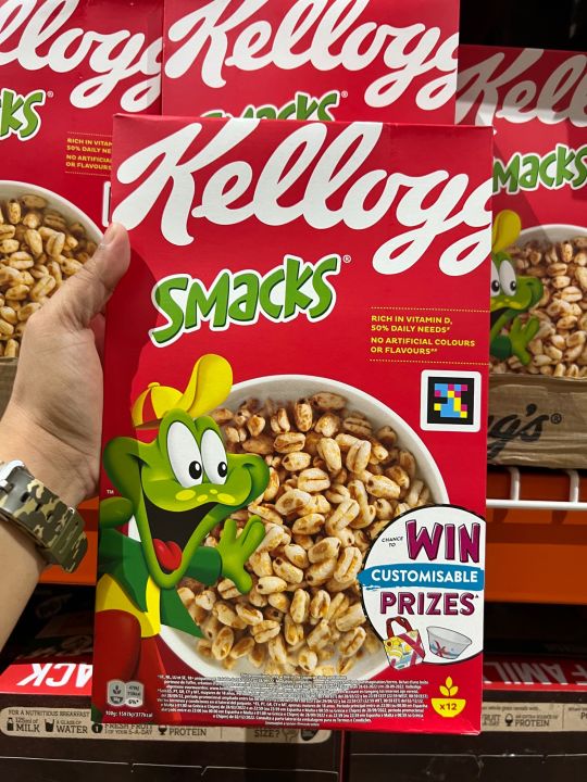 Kelloggs Smacks Cereal 375g Lazada Ph 6378