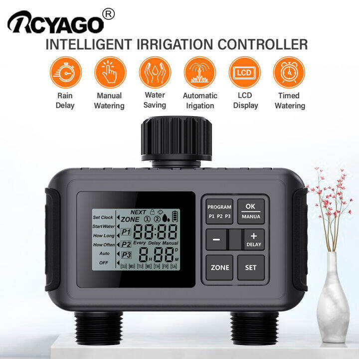 RCYAGO APP Automatic Water Timer Faucet Automatic Irrigation Timer