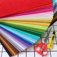 สักหลาดอัดแข็ง 40 สี ขนาด30x30cm (หนา1มิล)