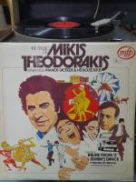 00390  เพลงบรรเลง THE MUSIC OF MIKIS THEODORAKIS       แผ่นเสียง vinyl Lp 33rpm 12"สภาพกำลังฟังได้ดีได้รับการตรวจสอบ