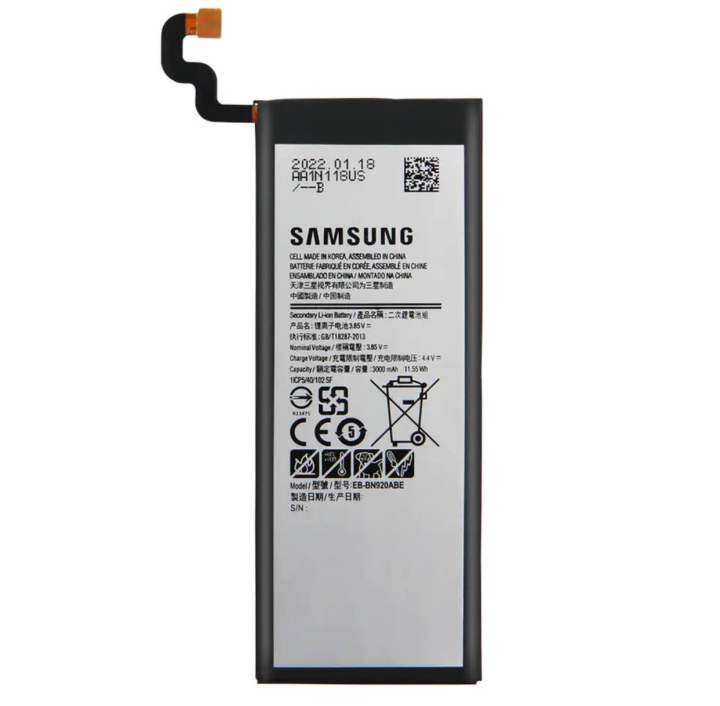 แบตเตอรี่-สำหรับ-samsung-galaxy-note5-eb-bn920aba-sm-n9208-n9208-n9200-n920t-n920c-eb-bn920abe