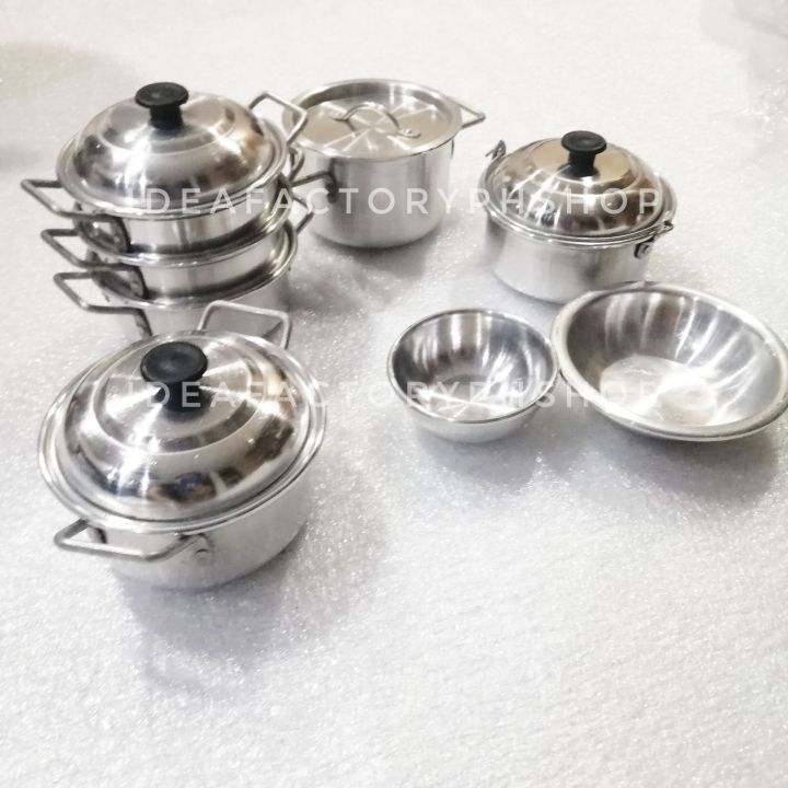 Toy Aluminum Pot and Pans