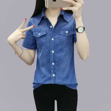 Shop Denim Shirt For Women Online at the Best Price in India