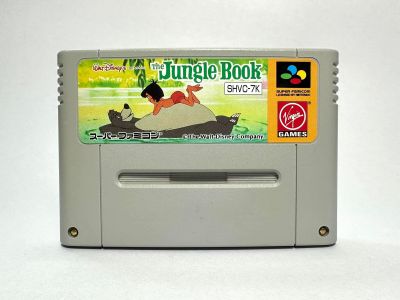ตลับแท้ Super Famicom (japan)(sfc)  The Jungle Book