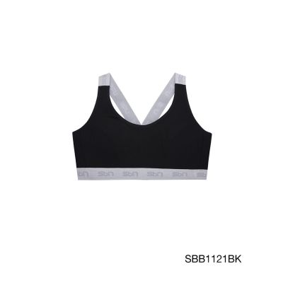 Sabina รหัส SBB1121 เสื้อชั้นใน Sport Bra รุ่น Sbn Sport สีดำ