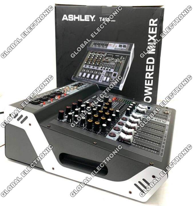 Professional Power Mixer ASHLEY T400 4 Channel Original Lazada Indonesia