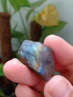 #RJ019 Labradorite ลาบราโดไรต์ หินดิบ หินธรรมชาติ หินสะสม น้ำหนัก 8.7 กรัม