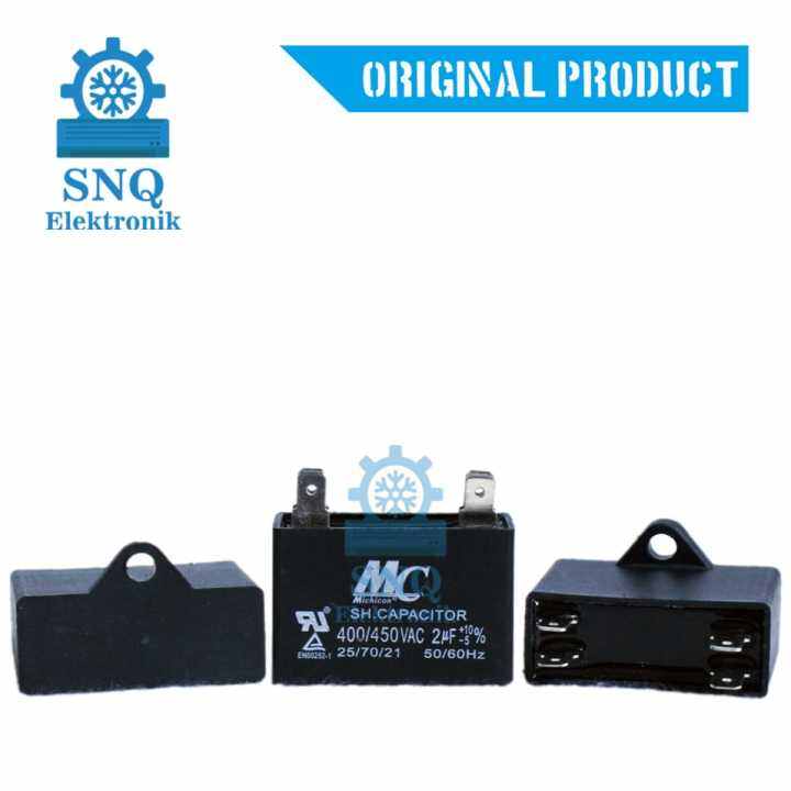 Kapasitor Fan outdoor AC 2 uf MC / Capasitor fan 2 mikro MC / kapasitor