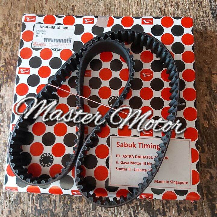Timing Belt / Teming Belt Daihatsu Xenia 1.0 / Xenia 1000 cc Original