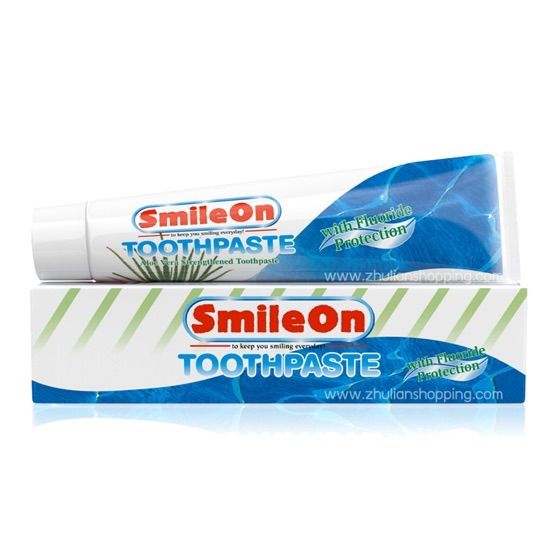 ค่าส่งถูก-มีเรทส่ง-ยาสีฟันสไมล์ออน-smileon-250grams-แท้100