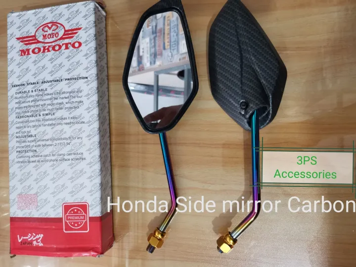 Side mirror Carbon for Honda motorcycle | Lazada PH