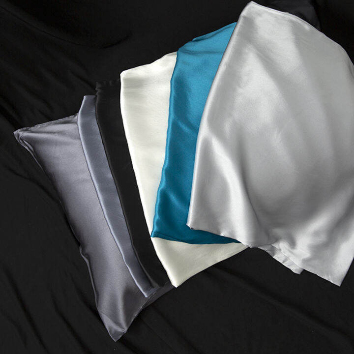 A Pair of Fold 22 Momme Grade 6A Heavy Satin DoubleSided Full Silk