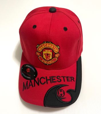 หมวก Manchester united หมวกแก๊ป หมวกเบสบอล หมวกใส่ออกกำลังกาย ใส่เที่ยว