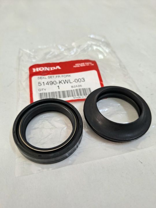 ซีลโช๊คหน้า-ซีลกันฝุ่น-honda-cbr250-cbr300-แท้ศูนย์-51490-kwl-003