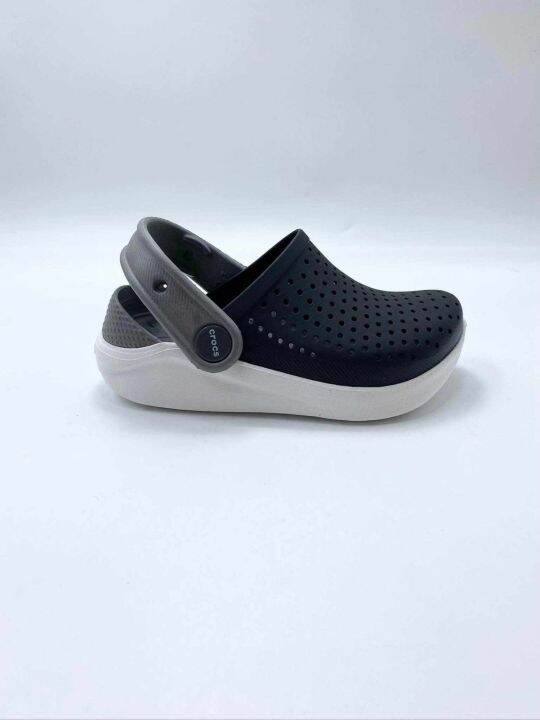 รองเท้าของเด็กลำลองแฟชั่นสไตล์-crocs-literide-clog-สุดฮิตน้ำหนักเบาใส่