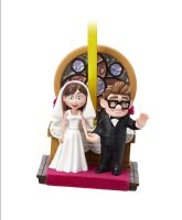 แขวนต้นคริสต์มาส Carl and Ellie WeddingSketchbook Ornament - Up