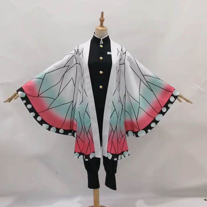 Anime Shinobu Cosplay Costume kimono Christmas Thanksgiving Day Cloak ...