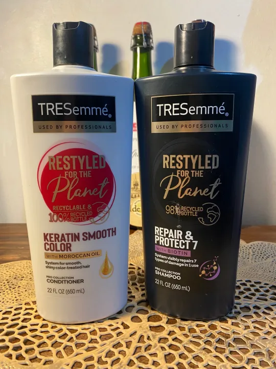 Tresemme Repair And Protect 7 With Biotin Shampoo Conditioner 650ml Lazada Ph 4044