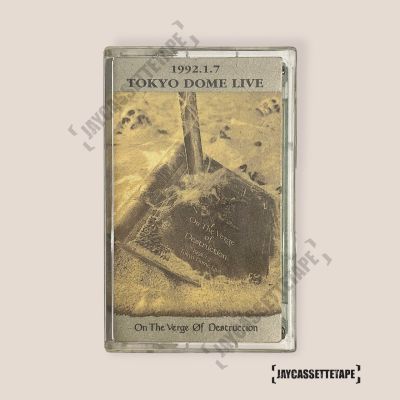 เทปเพลง เทปคาสเซ็ต เทปคาสเซ็ท Cassette Tape เทปเพลงสากล X Japan On The Verge Of Destruction 1992.1.7 Tokyo Dome live (2)
