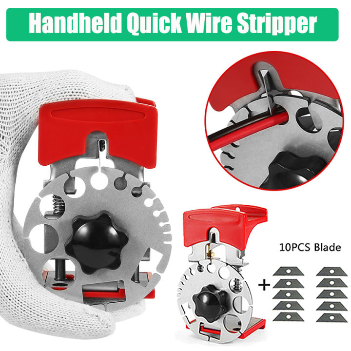 Handheld Wire Stripper Quick Copper Wire Stripping Tool