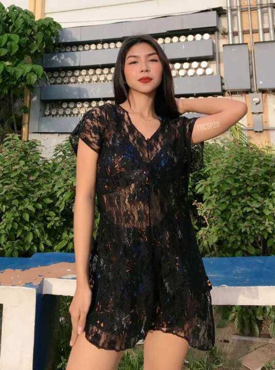 Lace Swimsuit Cover Up Summer Collection Lazada PH
