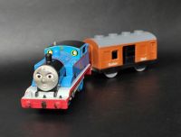 (รหัส T20) Tomy Plarail รถไฟโทมัส #1 หน้าเขม่าดำ • BLACK FACE THOMAS (มือสอง)