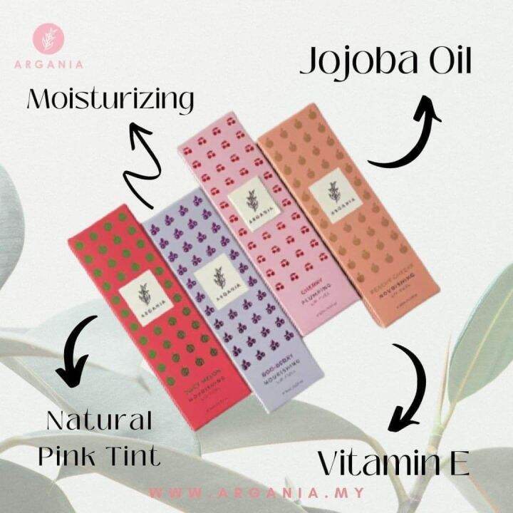 ARGANIA LIP FUEL UNTUK LIPS BIBIR KERING BIBIR GELAP ORIGINAL 🔥🔥 Lazada