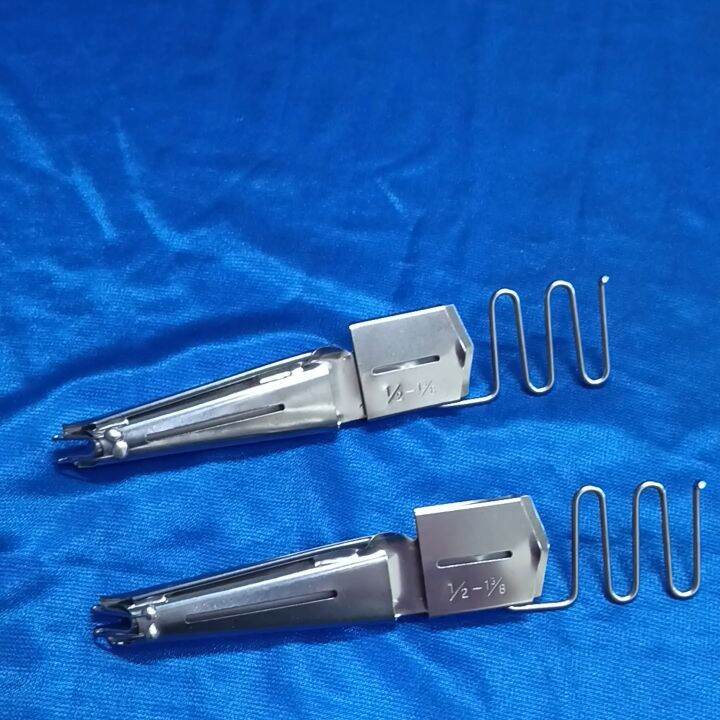 PIPING FOLDER SINGLE FOLD 13/8"BIAS 1/2"FINISH FOR PIPING SEWING