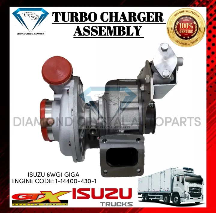 TURBO CHARGER ASSEMBLY ISUZU GIGA 6WG1 ENGINE CODE 1 14400 430 1 GTX