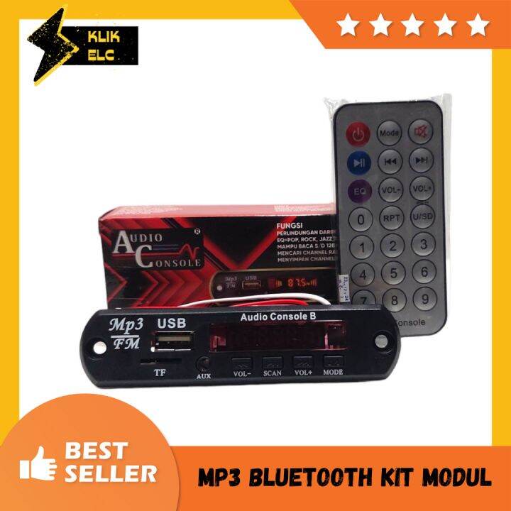 MODUL MP3 BLUETOOTH FM RADIO / KIT MODUL MP3 BT / PEMUTAR MP3 USB ...