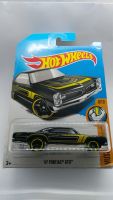 รถเหล็ก Hotwheels 67 PONTIAC GTO สีดำ (lz19)