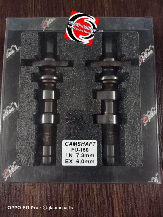 Option1 racing camshaft Raider 150 carb 285mm Lazada PH