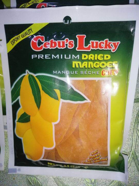 cebu's Lucky Premium Dried Mangoes Lazada PH