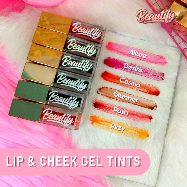 Beautify Lip & Cheek Gel Tint (FDA APPROVED) High Quality. Lazada PH