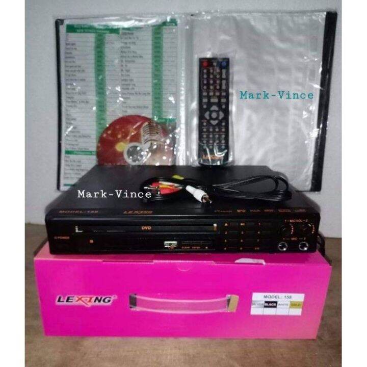 Lexing LX 158 Mini Karaoke DVD player with mic... Lazada PH