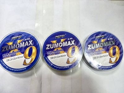 สายพีอี Zumomax ถัก9 สายหรีด Zumomax x9