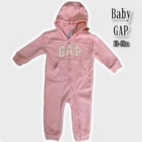 BABY GAP รอมเปอร์เด็กหญิง แขนยาว ขายาว มีฮู้ด งานแบรนด์แท้?